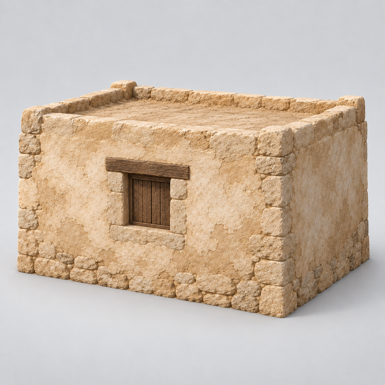 Generated reference art for Limestone house annex