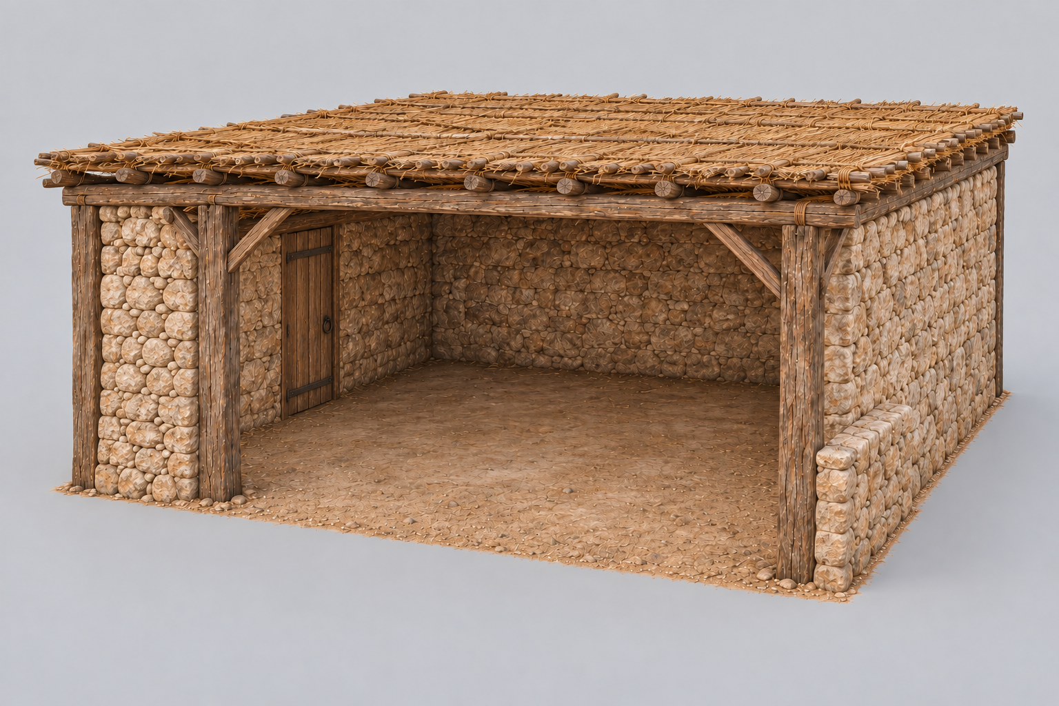 Generated reference art for Square nativity stall