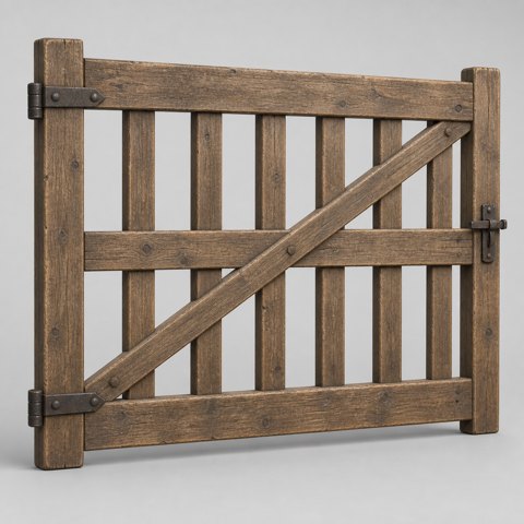 Generated reference art for Timber Gate
